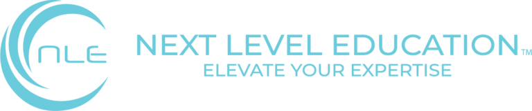 A black background with blue text that says " it level up to elevate you ".